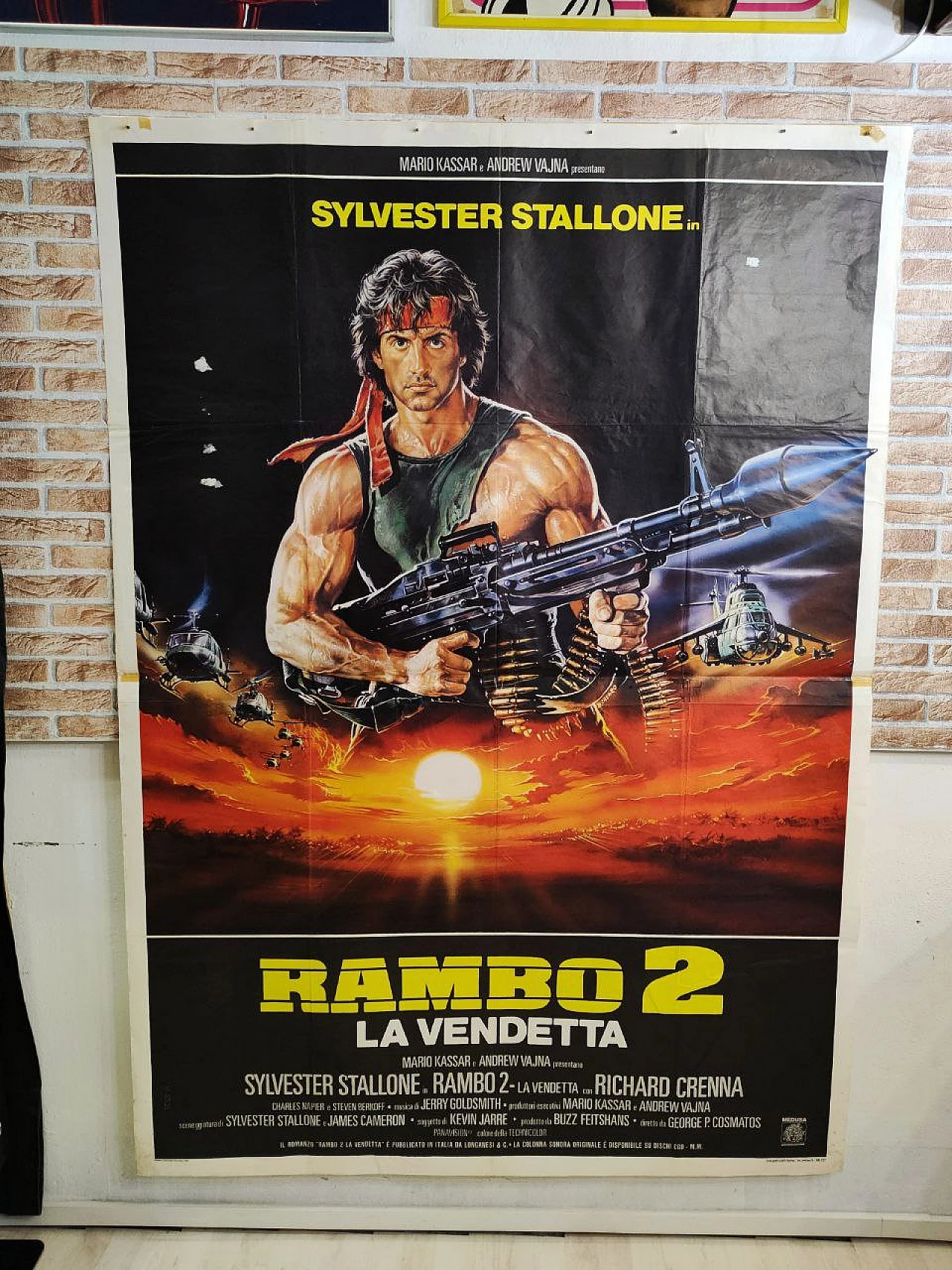 Film poster Rambo - First Blood Part II, 1985 3
