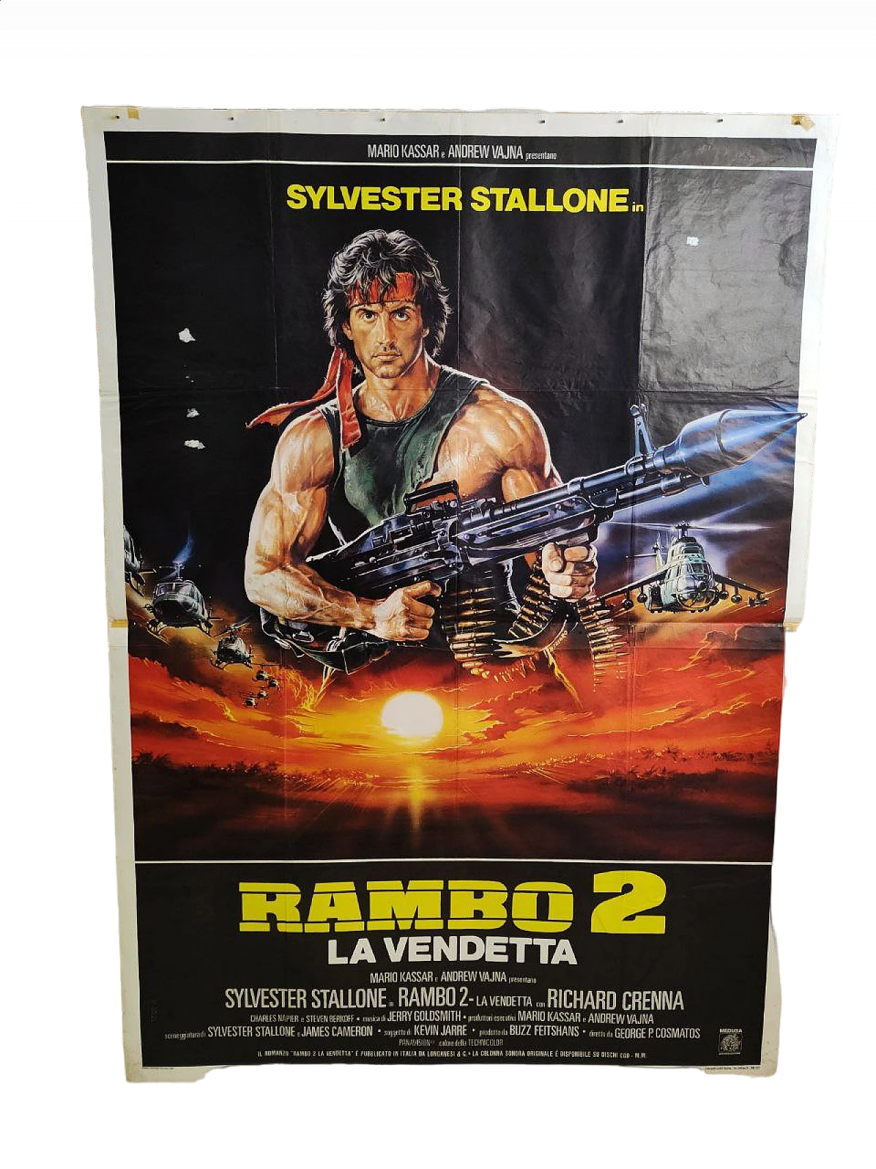 Film poster Rambo - First Blood Part II, 1985 5