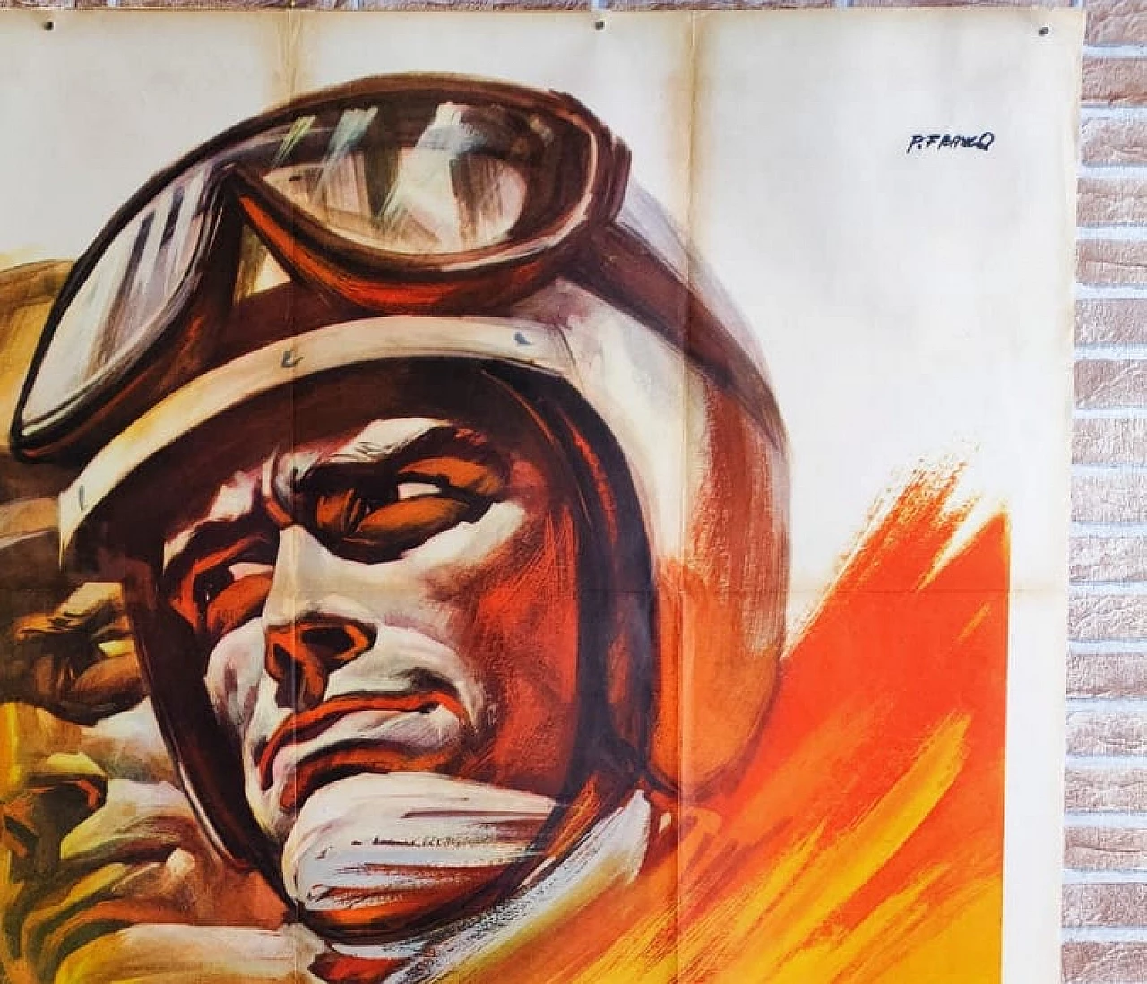 Film poster for Challenge on the Fire Track, 1970 2