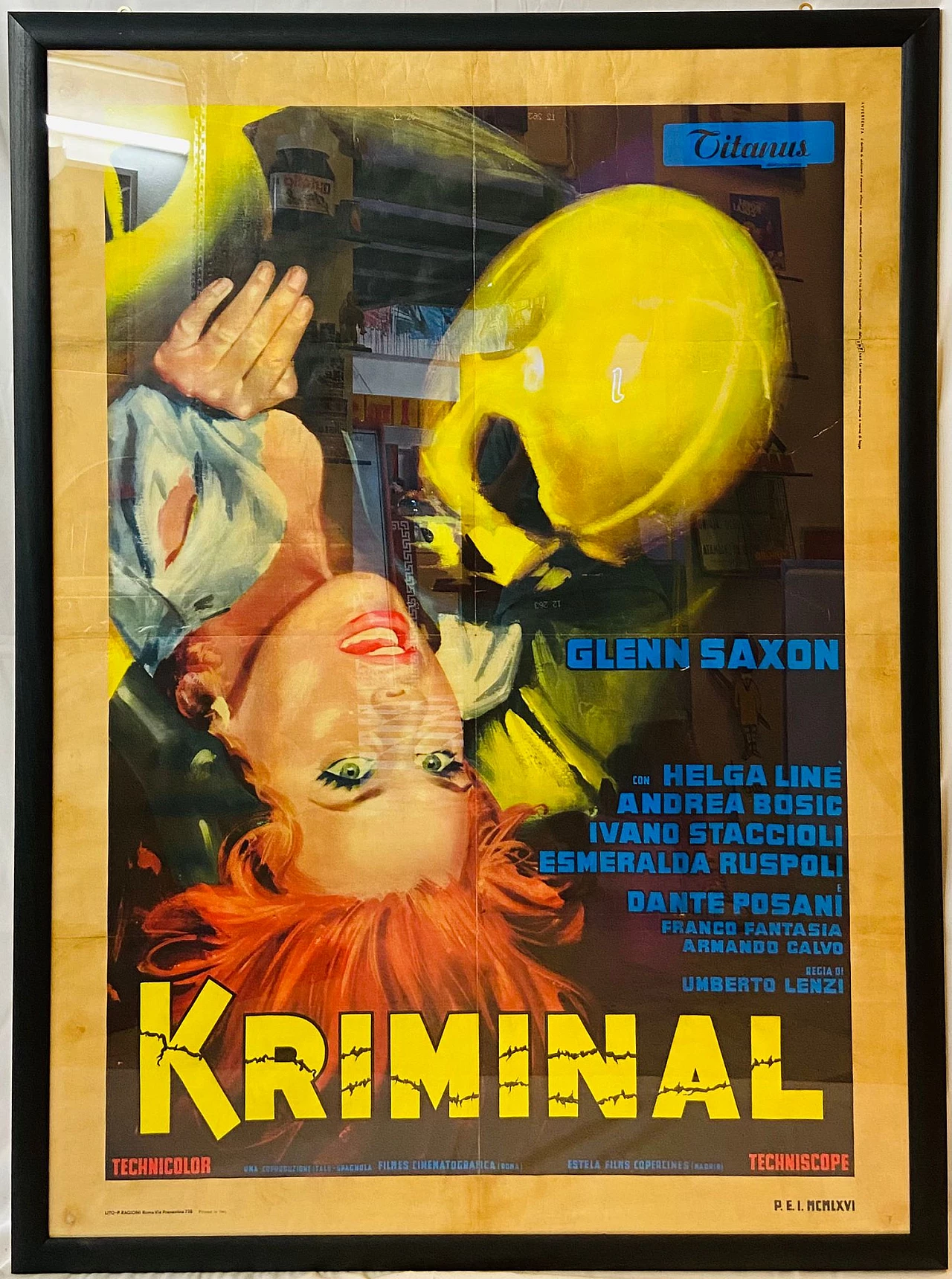 Kriminal film poster, 1966 1