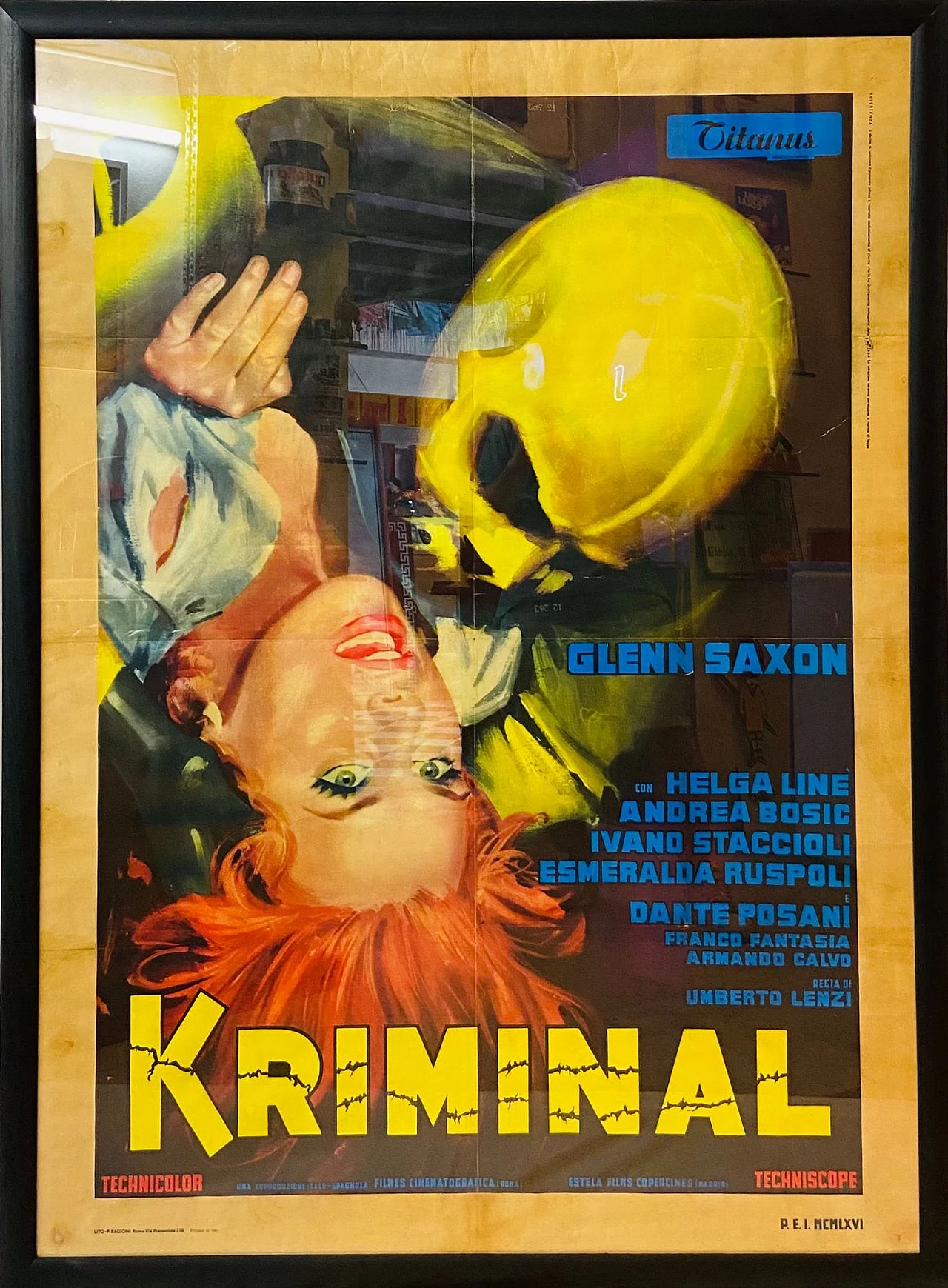 Kriminal film poster, 1966 4