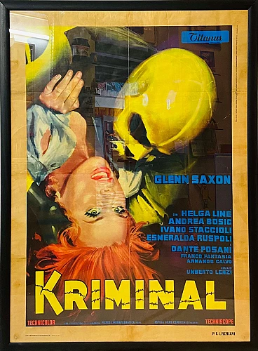 Kriminal film poster, 1966