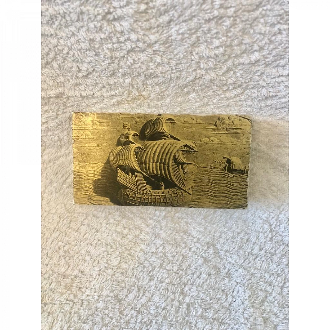 Scatola di fiammiferi in metallo smaltato in stile Piero Fornasetti, anni '60 6