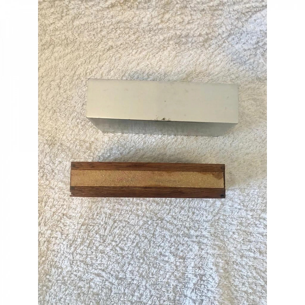 Scatola di fiammiferi in metallo smaltato in stile Piero Fornasetti, anni '60 10