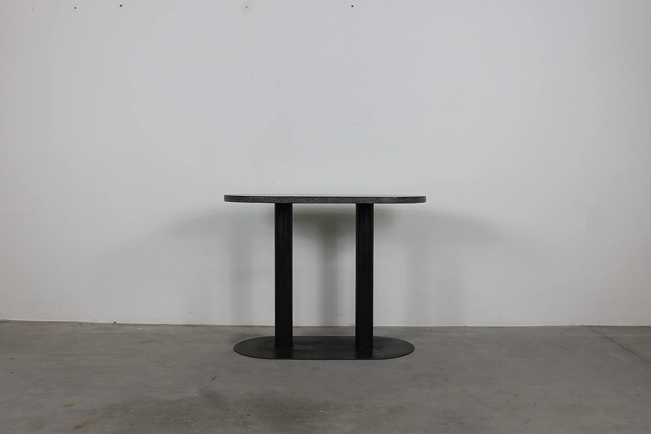 Metal and granite console by Gabetti and Isola for Arbo, 1970s 1