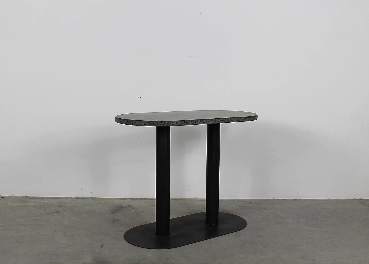 Metal and granite console by Gabetti and Isola for Arbo, 1970s 10