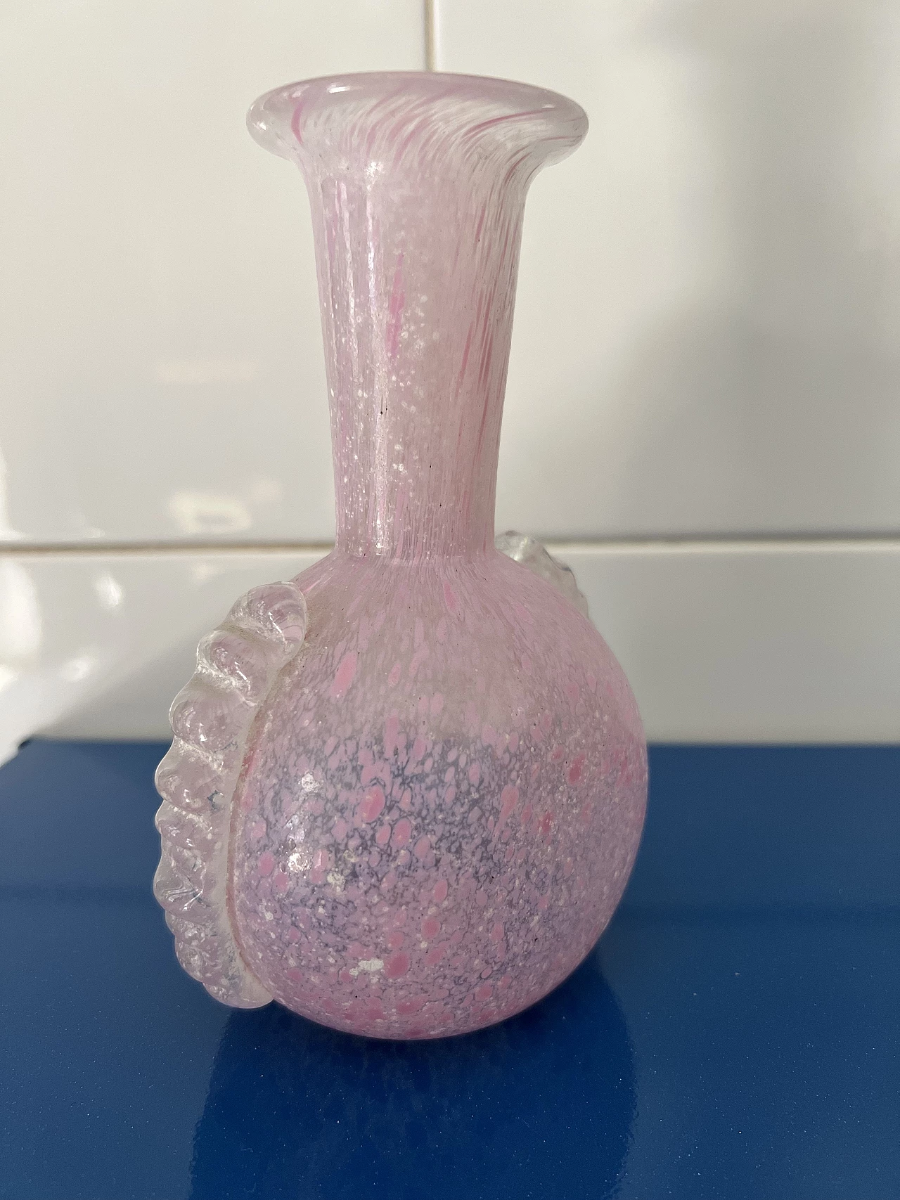 Murano glass vase by Paolo Rubelli, 1980s 4