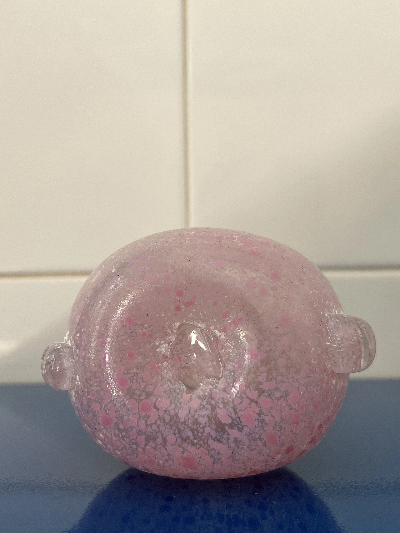 Vaso in vetro di Murano di Paolo Rubelli, anni '80 5