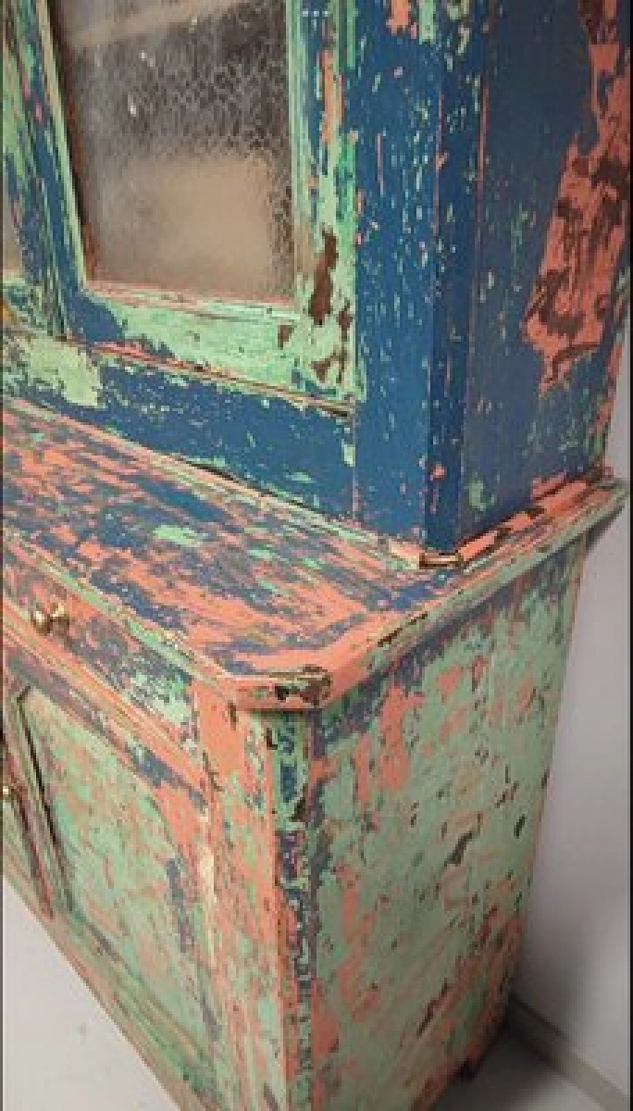 Oak sideboard with display case, 1940s 3