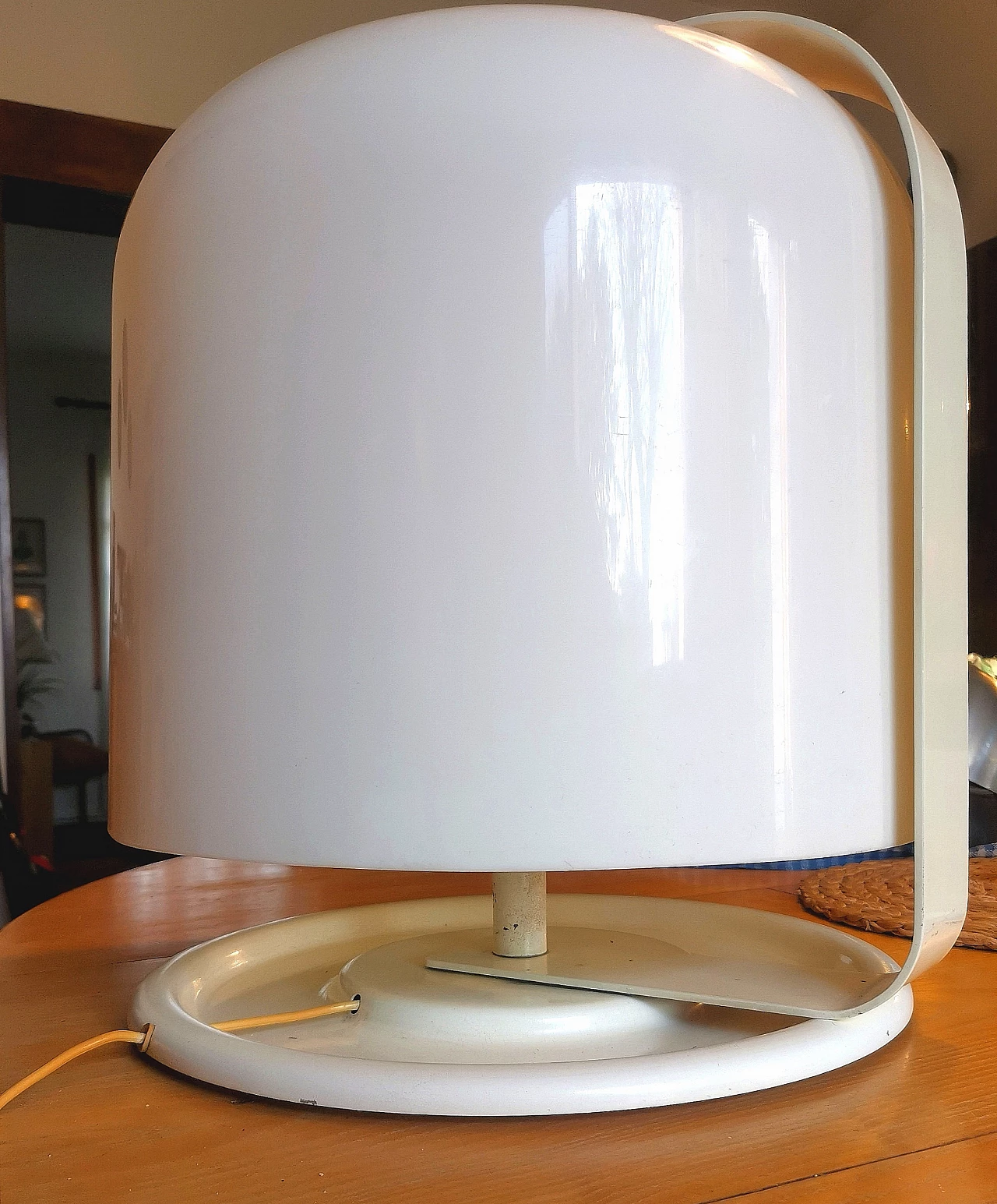 Alvise table lamp by Luigi Massoni for Guzzini, 1960s 6
