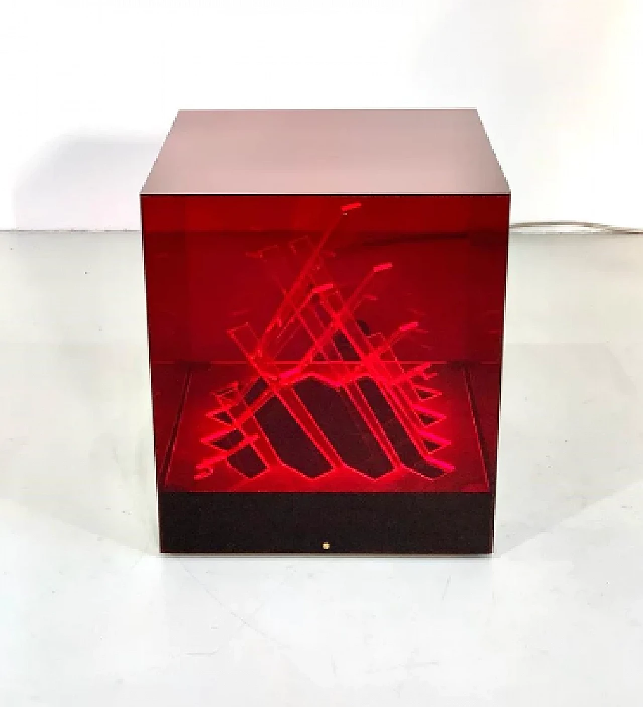 Cubo di Teo lamp by J. Rivière for Centro Ricerche Arte Industria Lissone, 1960s 5