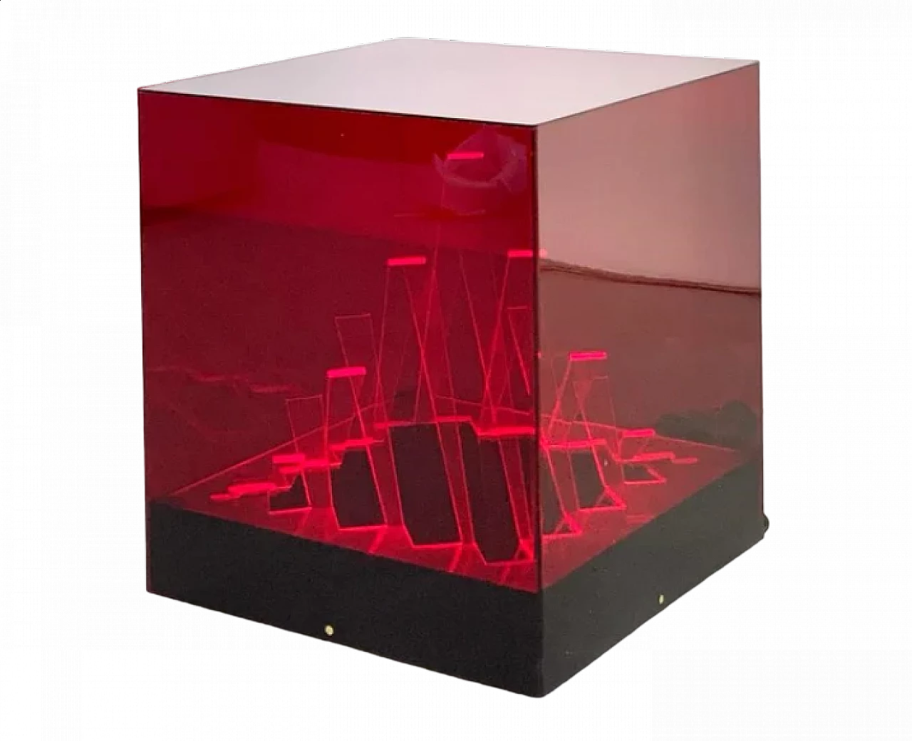 Cubo di Teo lamp by J. Rivière for Centro Ricerche Arte Industria Lissone, 1960s 6