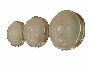 3 Sigma wall lights by Sergio Mazza for Artemide, 1960s