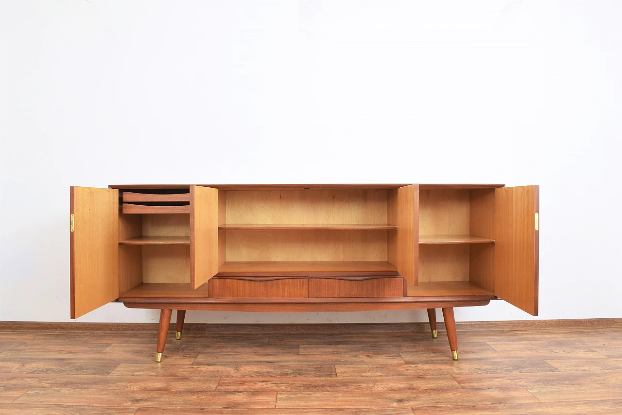 Teak and beech sideboard by Sven Andersen Møbelfabrikk, 1960s 2