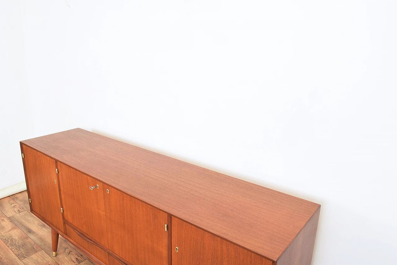 Teak and beech sideboard by Sven Andersen Møbelfabrikk, 1960s 12