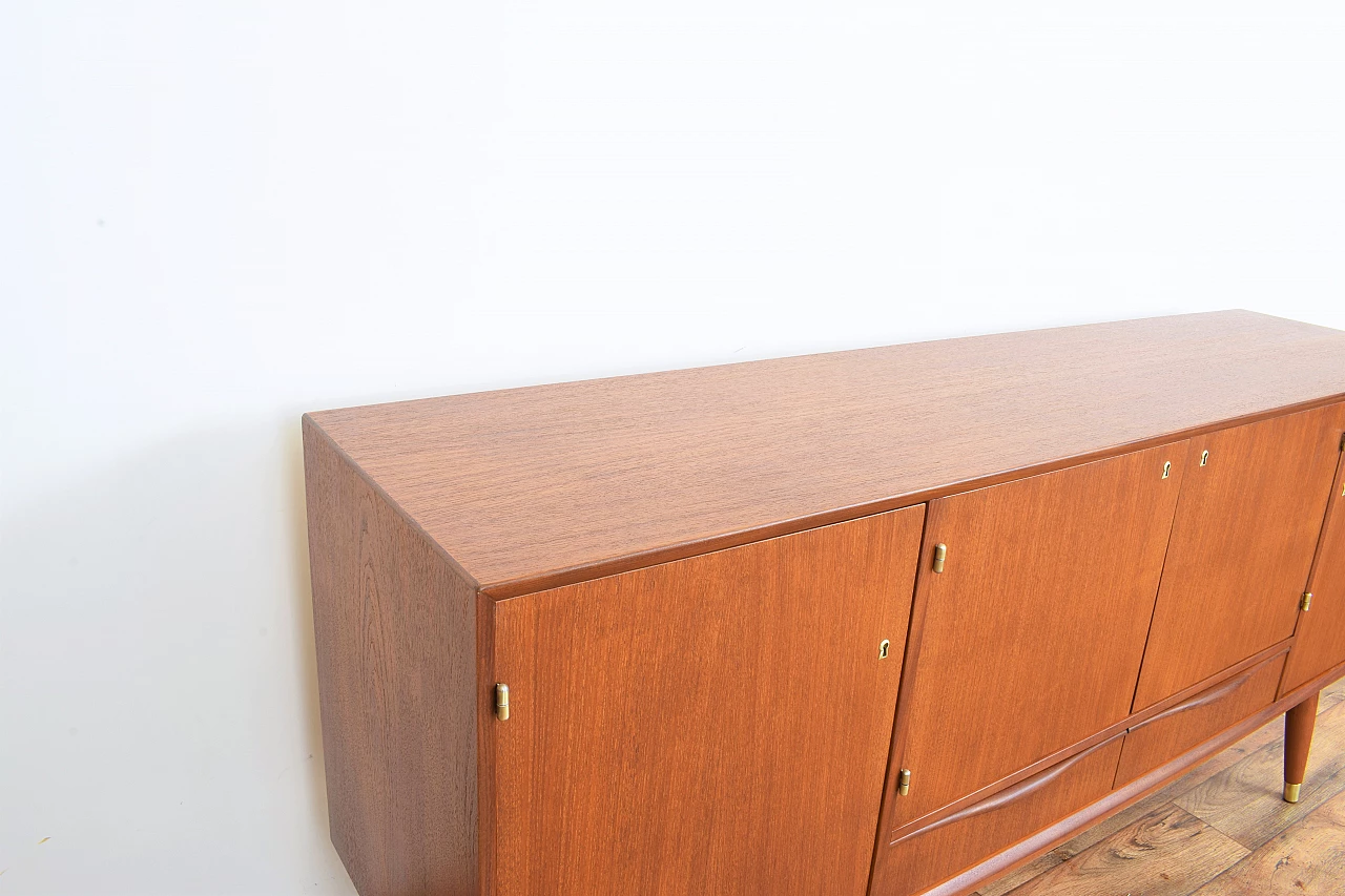 Teak and beech sideboard by Sven Andersen Møbelfabrikk, 1960s 13