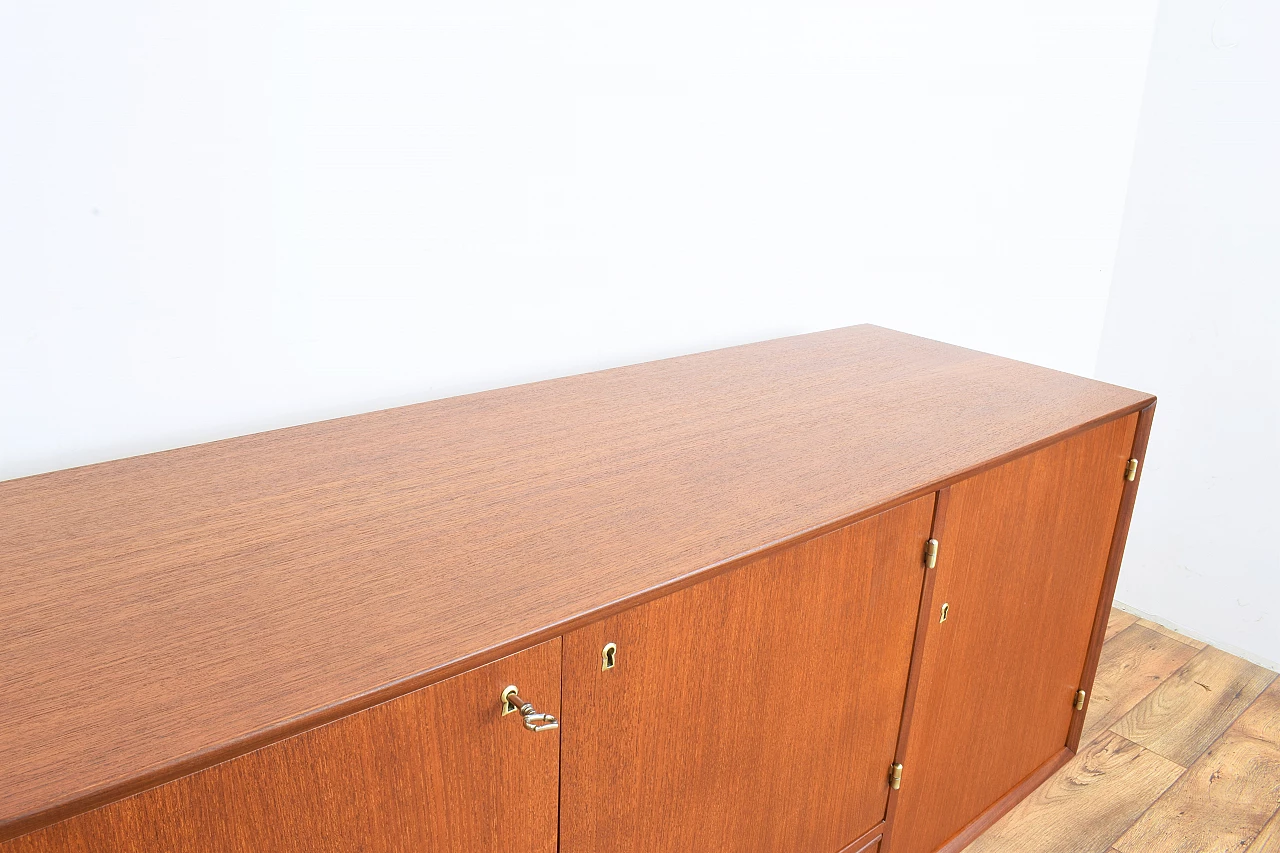 Teak and beech sideboard by Sven Andersen Møbelfabrikk, 1960s 14