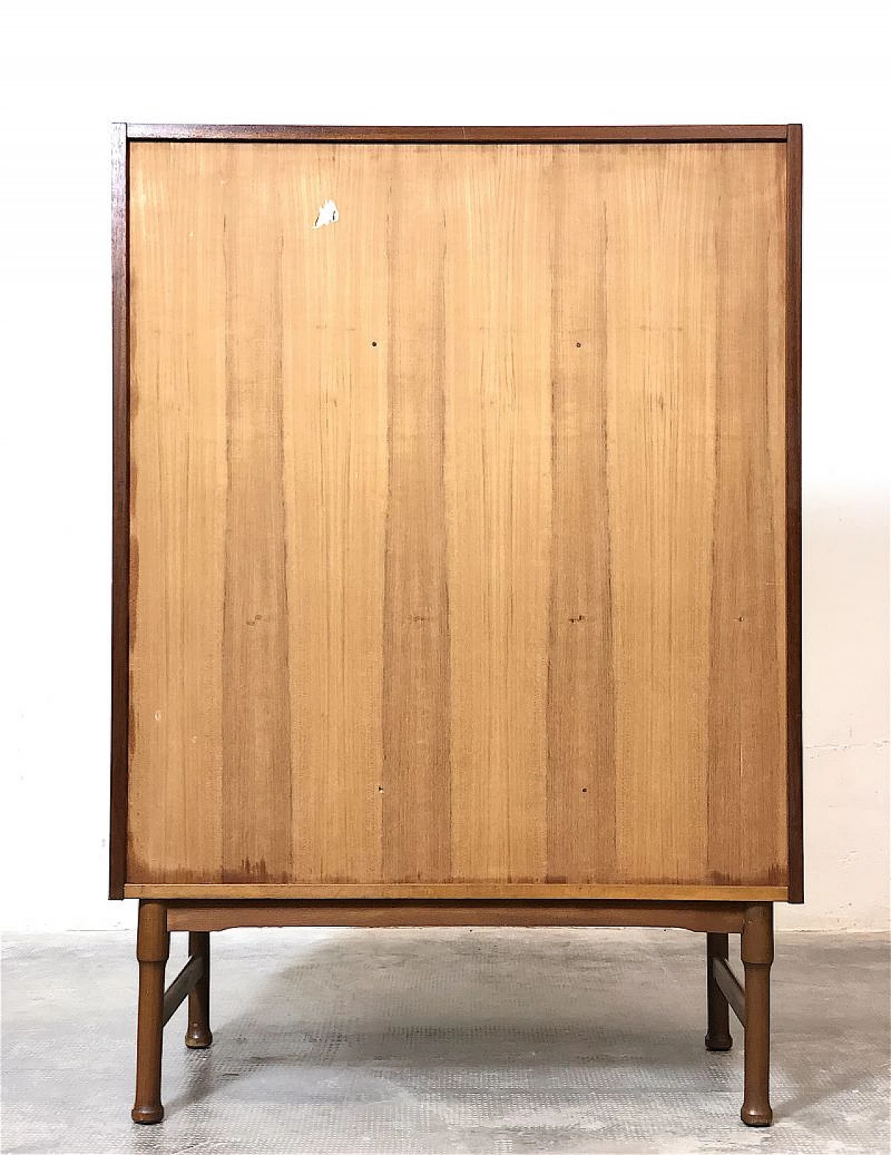 Teak veneered solid wood sideboard, 1960s 11