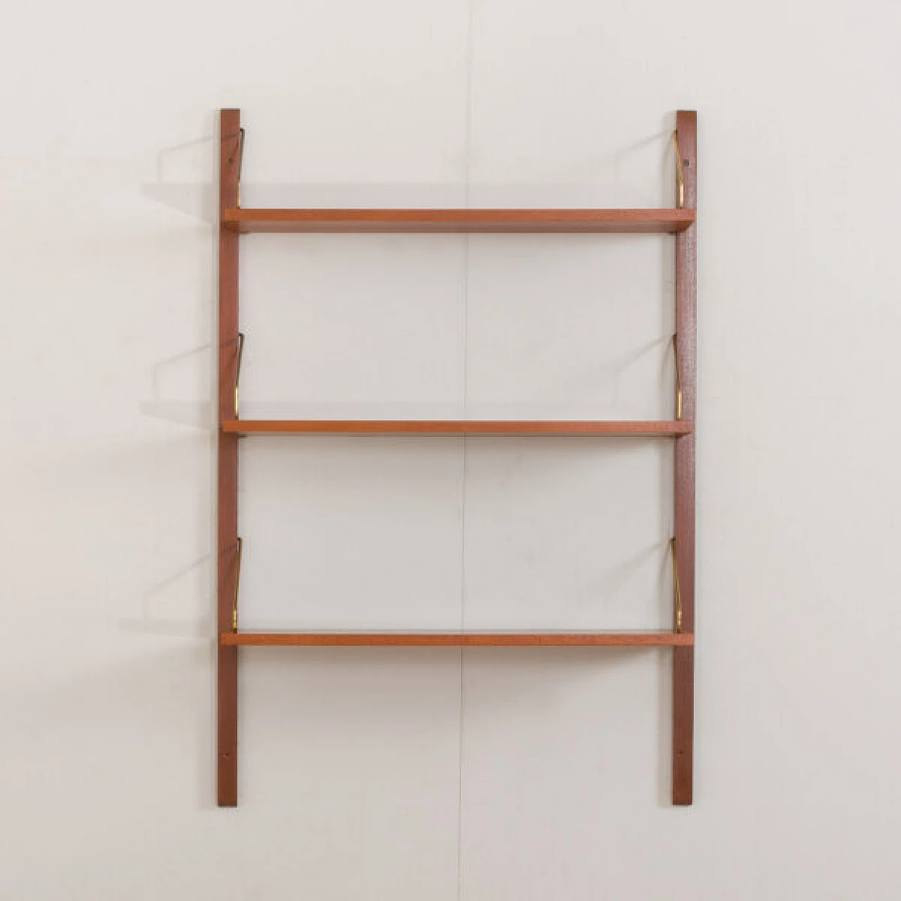 3 Hanging teak shelves by Poul Cadovius for Cado, 1960s 5