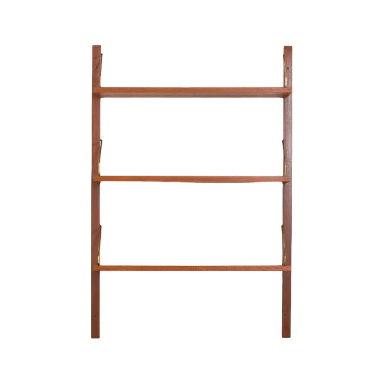 3 Hanging teak shelves by Poul Cadovius for Cado, 1960s 12