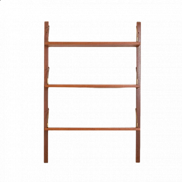 3 Hanging teak shelves by Poul Cadovius for Cado, 1960s