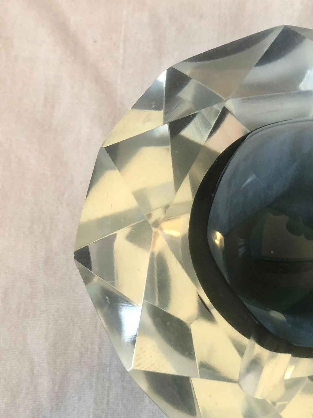 Posacenere in vetro nello stile di Alessandro Mandruzzato, anni '70 7