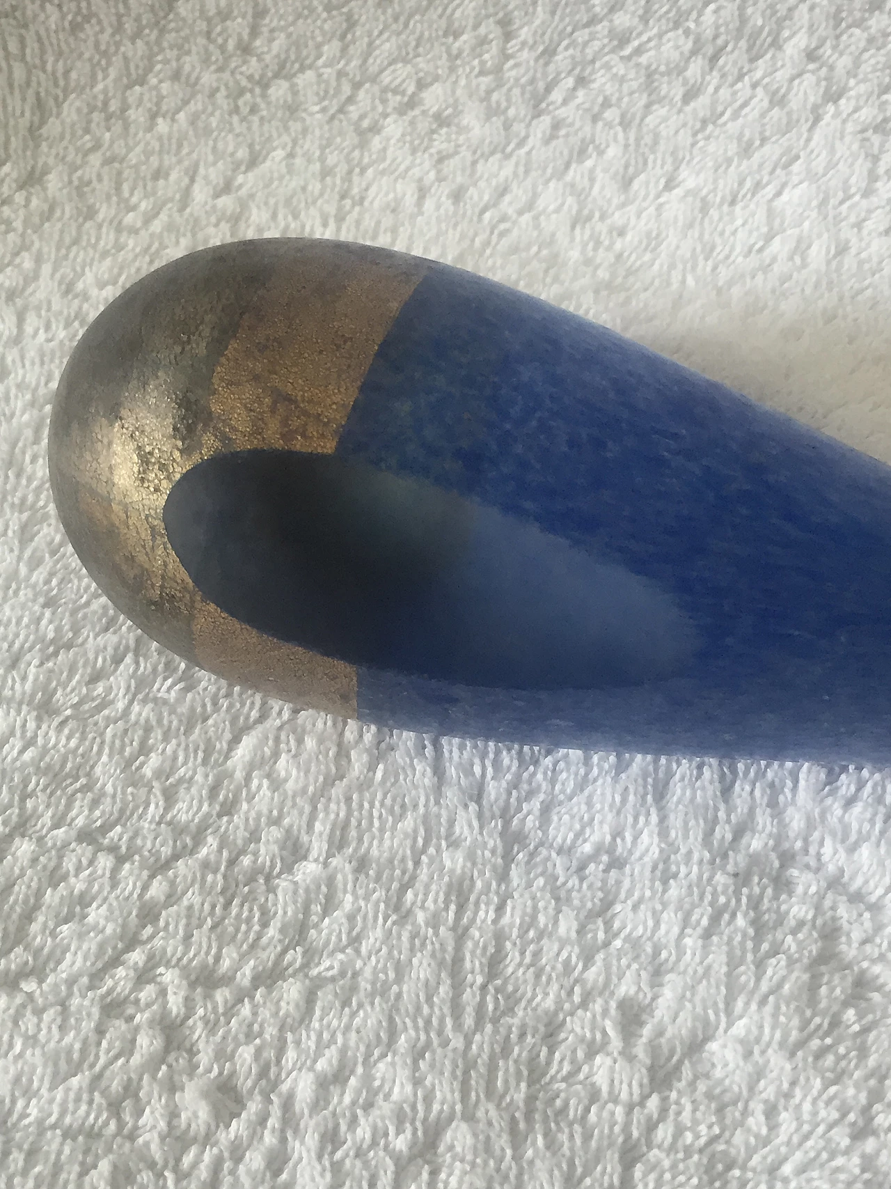 Coppia di papere in vetro scavo di Murano e argento, anni '70 7