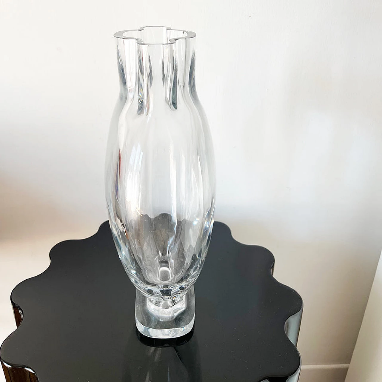 Crystal vase, 1950s 1