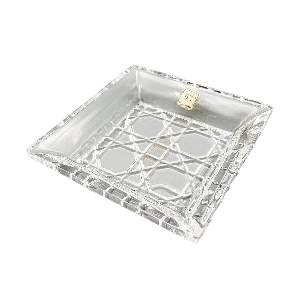 Crystal ashtray by Christian Dior, 1980s 4