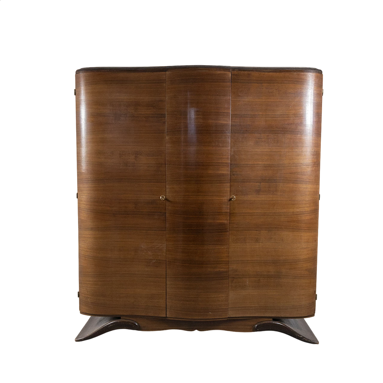 Rosewood double-door wardrobe, 1930s 14