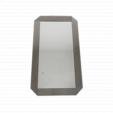 Mirror with aluminium frame by Valenti, 1970s