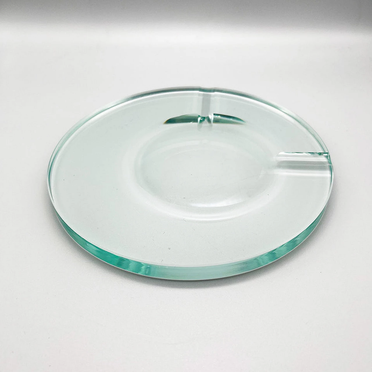 Posacenere in cristallo attribuito a Fontana Arte, anni '50 1