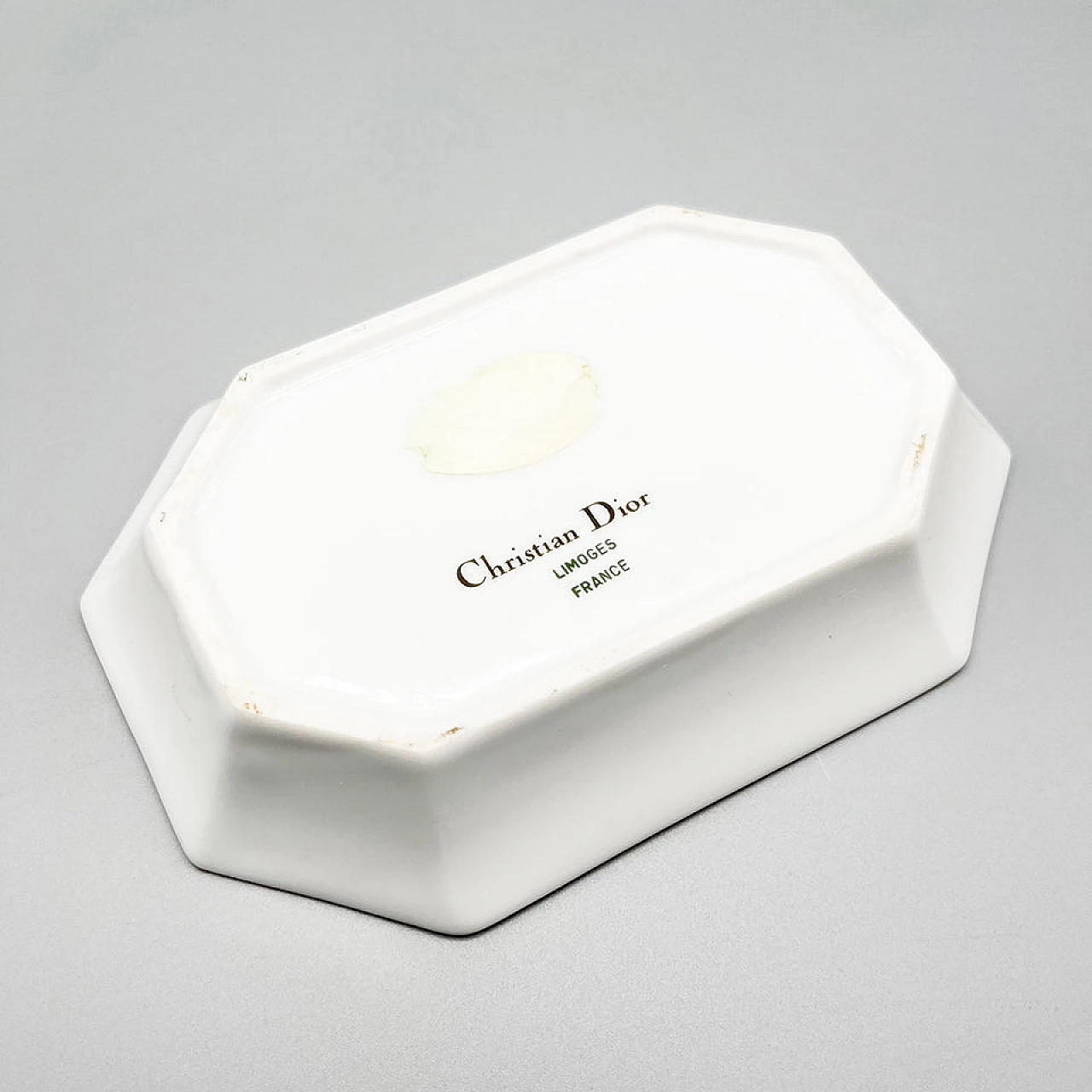 Limoges ceramic ashtray for Christian Dior, 1980s 1