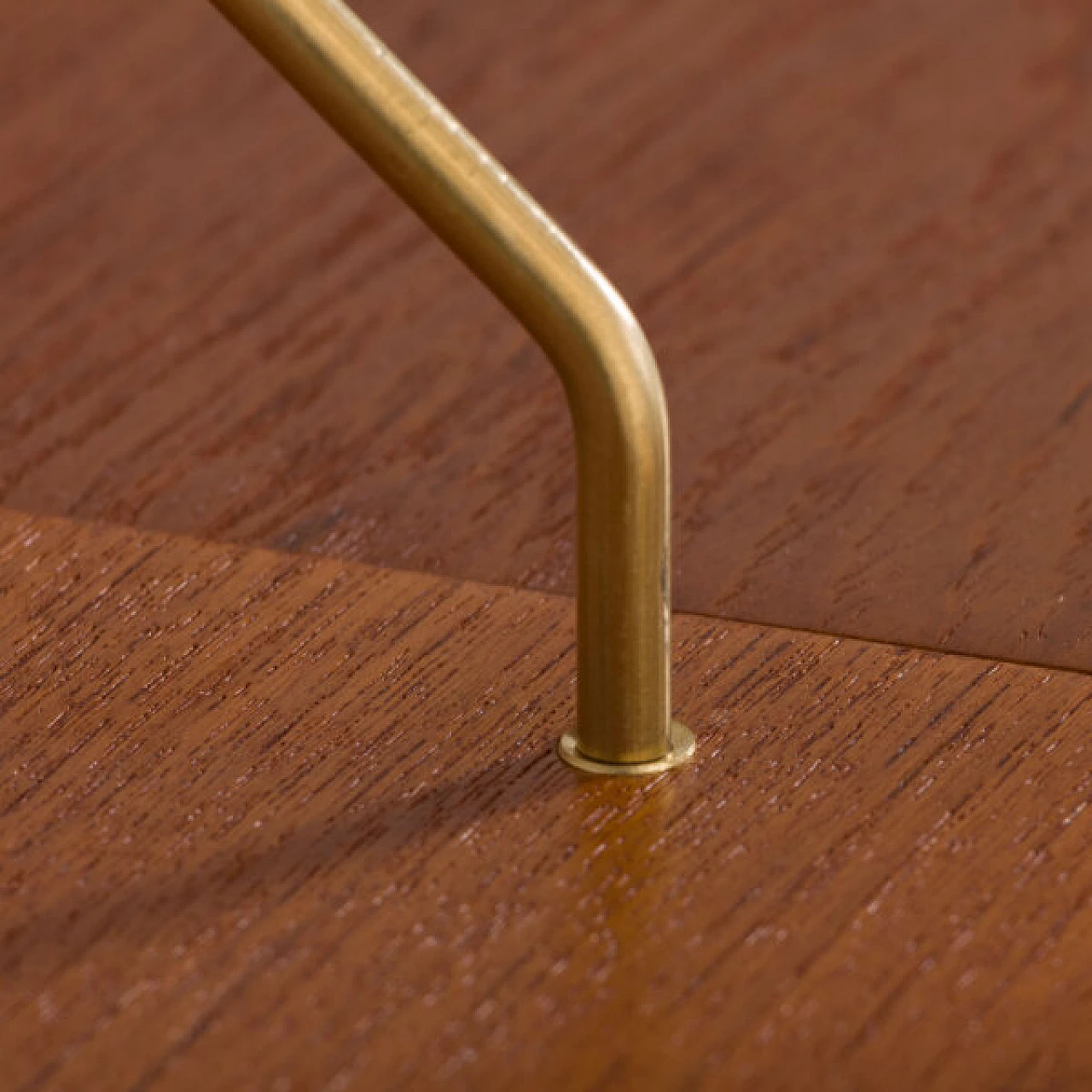 Pensile danese con scrivania in teak, anni '60 19