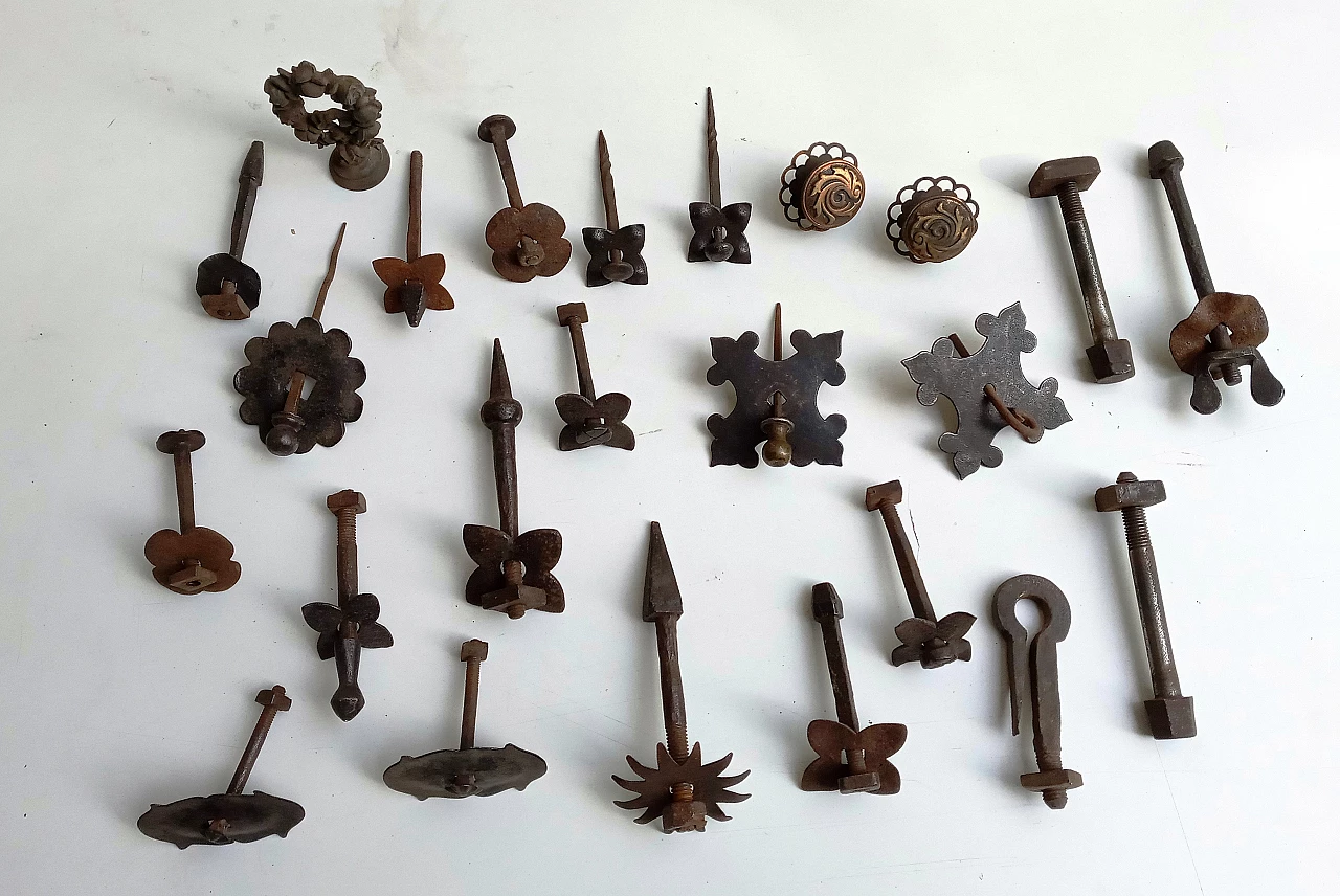 24 Blacksmith pieces, early 20th century 5