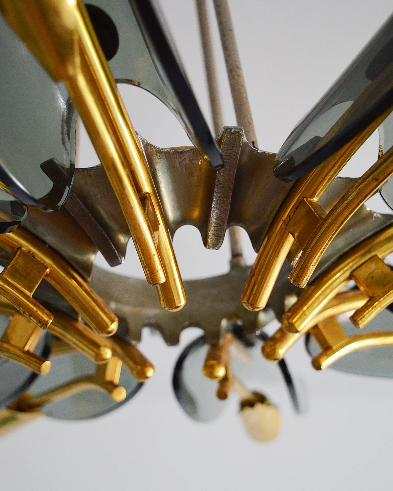 Lampadario Dahlia di Max Ingrand per Fontana Arte, anni '50 8