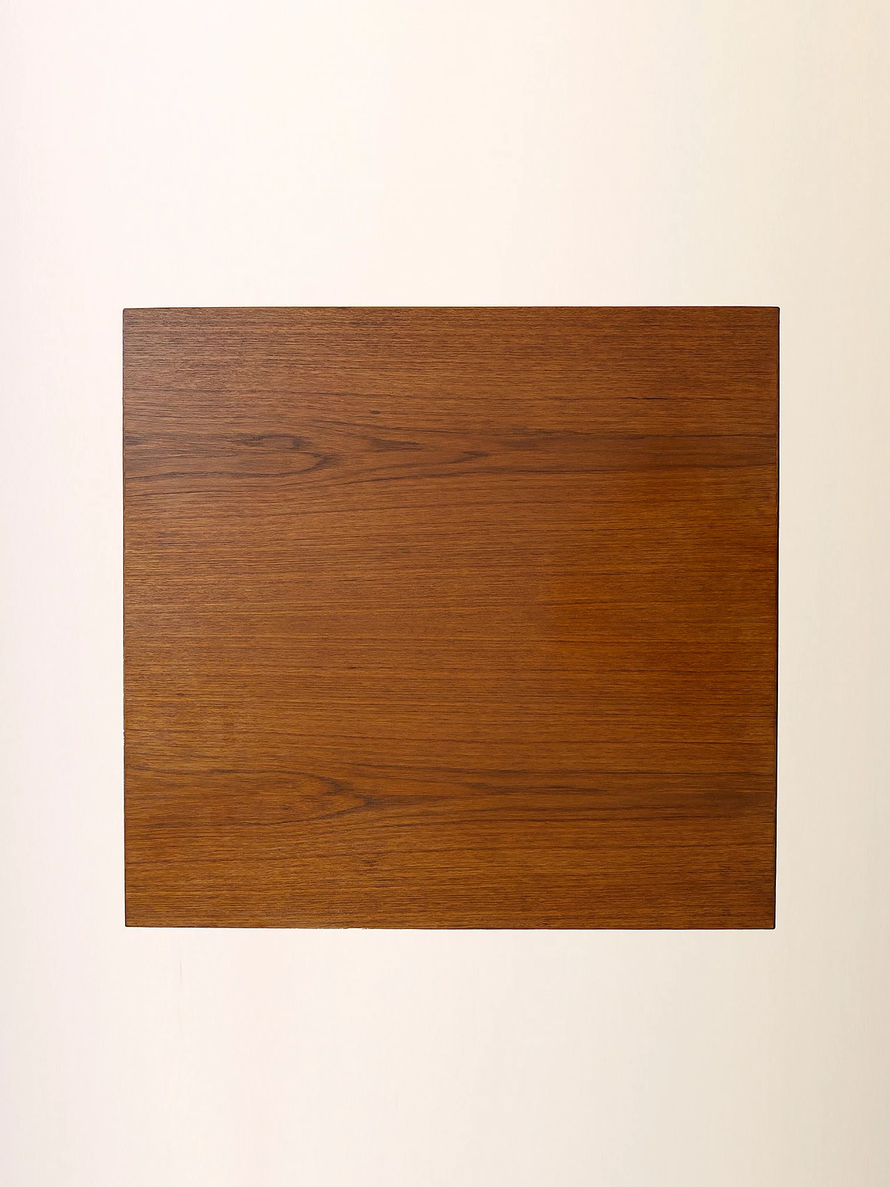 Scandinavian teak square coffee table, 1960s 7