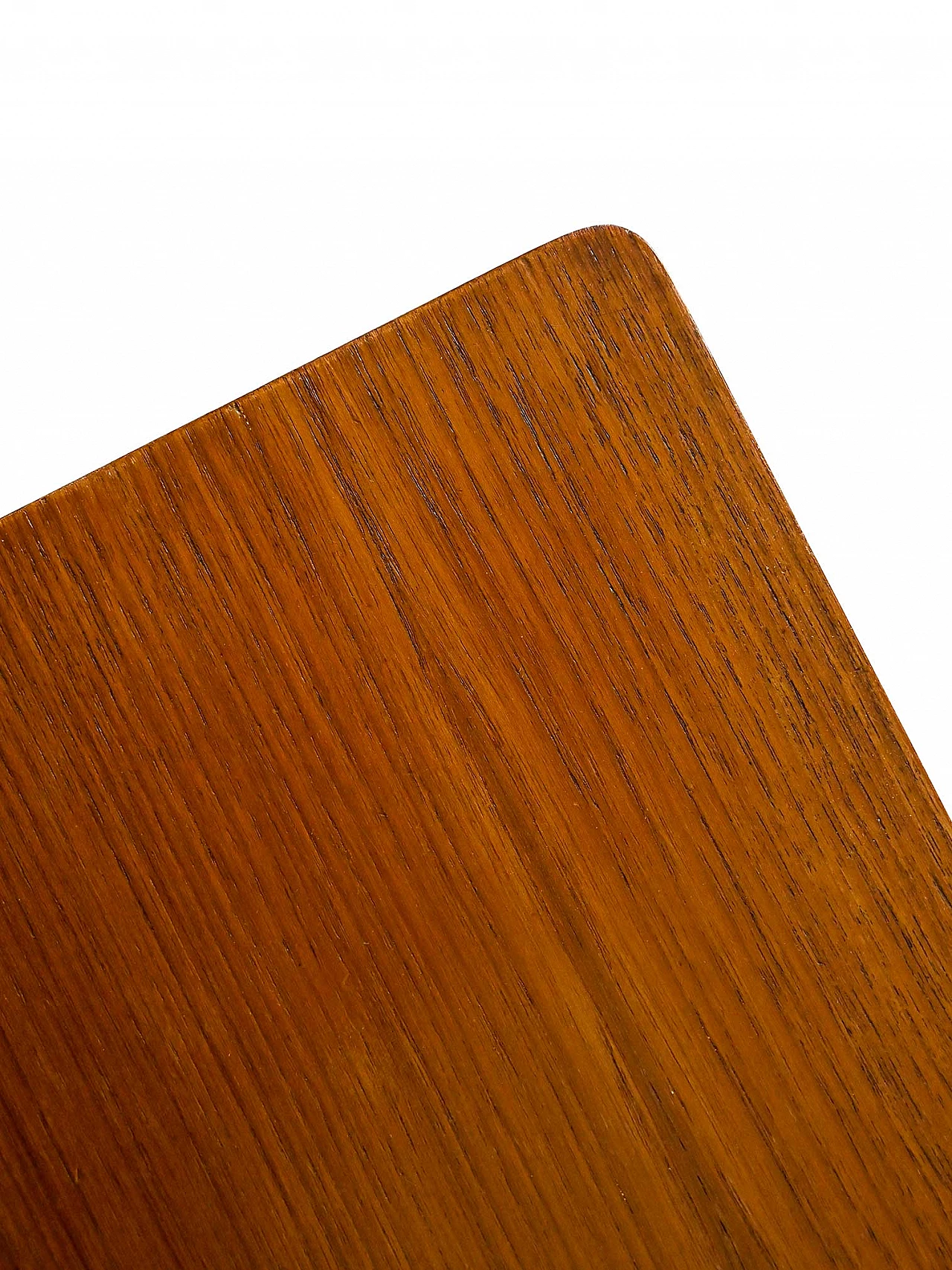 Comodino svedese in legno a tre cassetti, anni '60 5