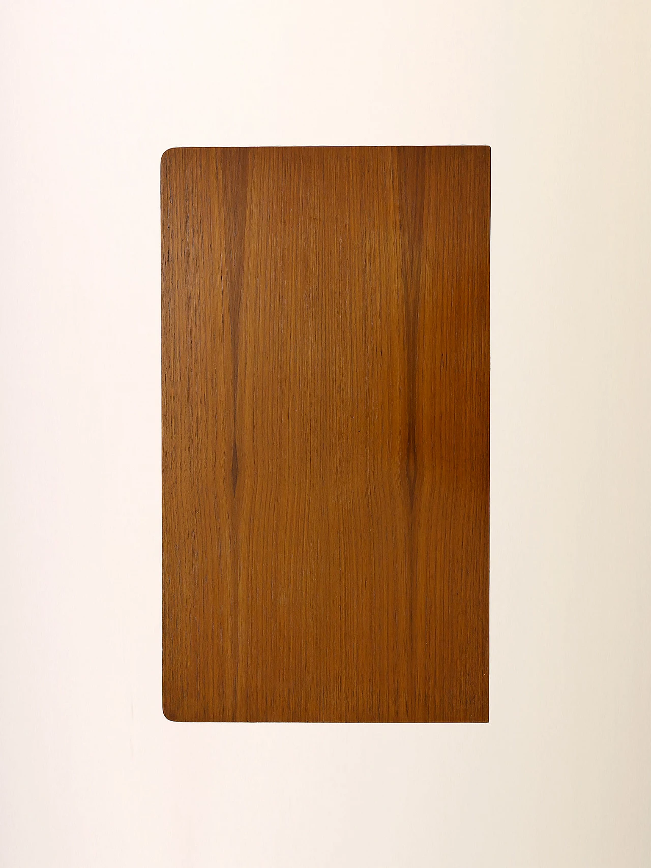 Comodino svedese in legno a tre cassetti, anni '60 9