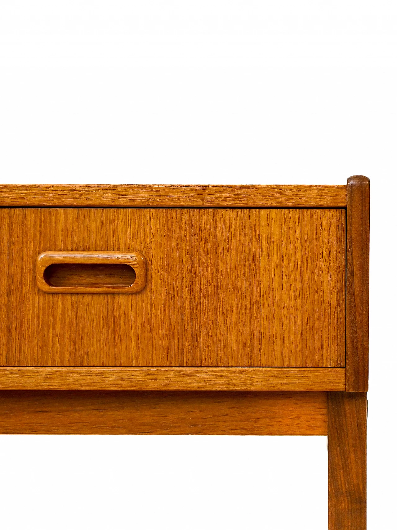 Mobile porta tv in teak, anni '60 7