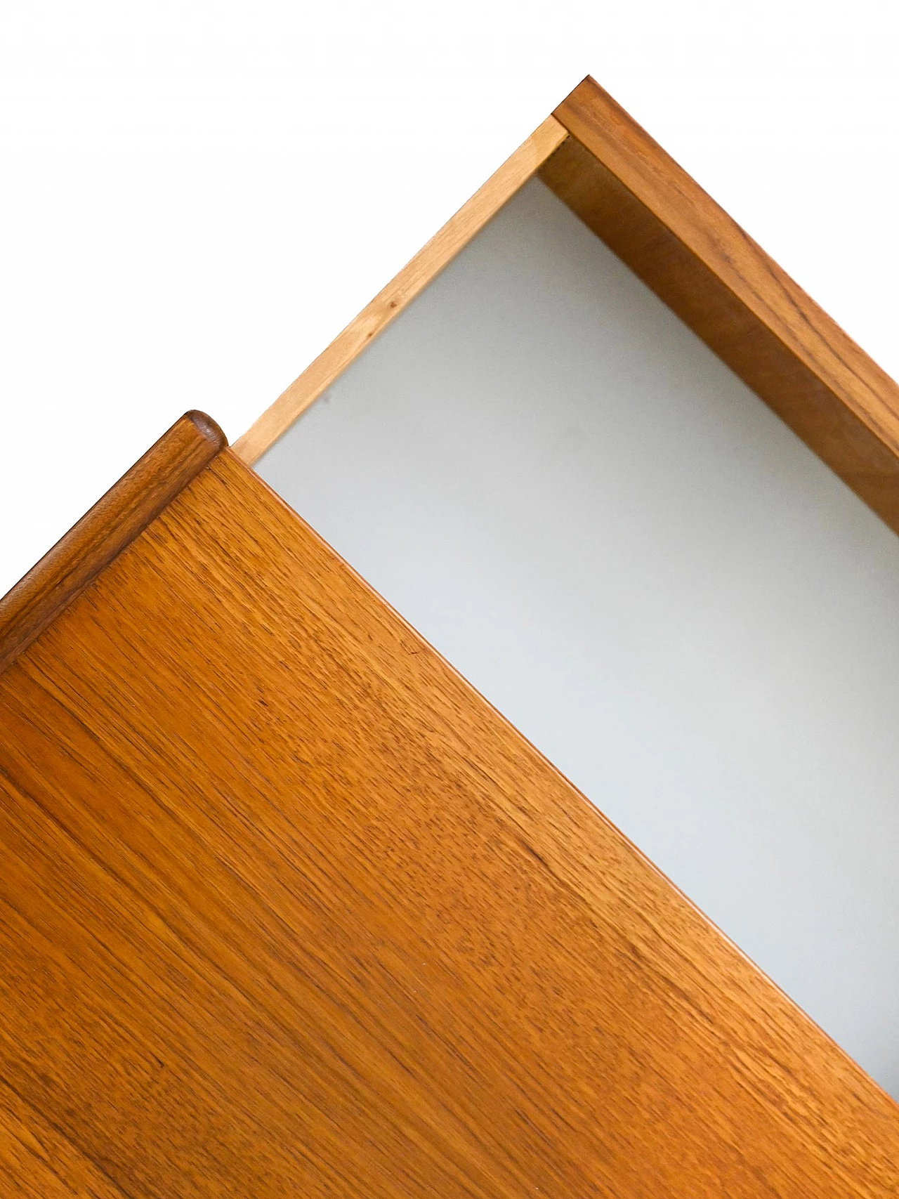 Mobile porta tv in teak, anni '60 11