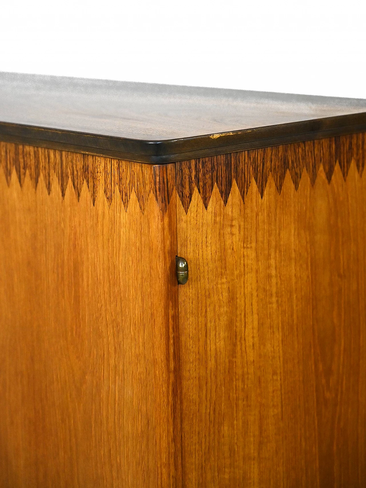 Teak and rosewood bar cabinet, 1950s 8