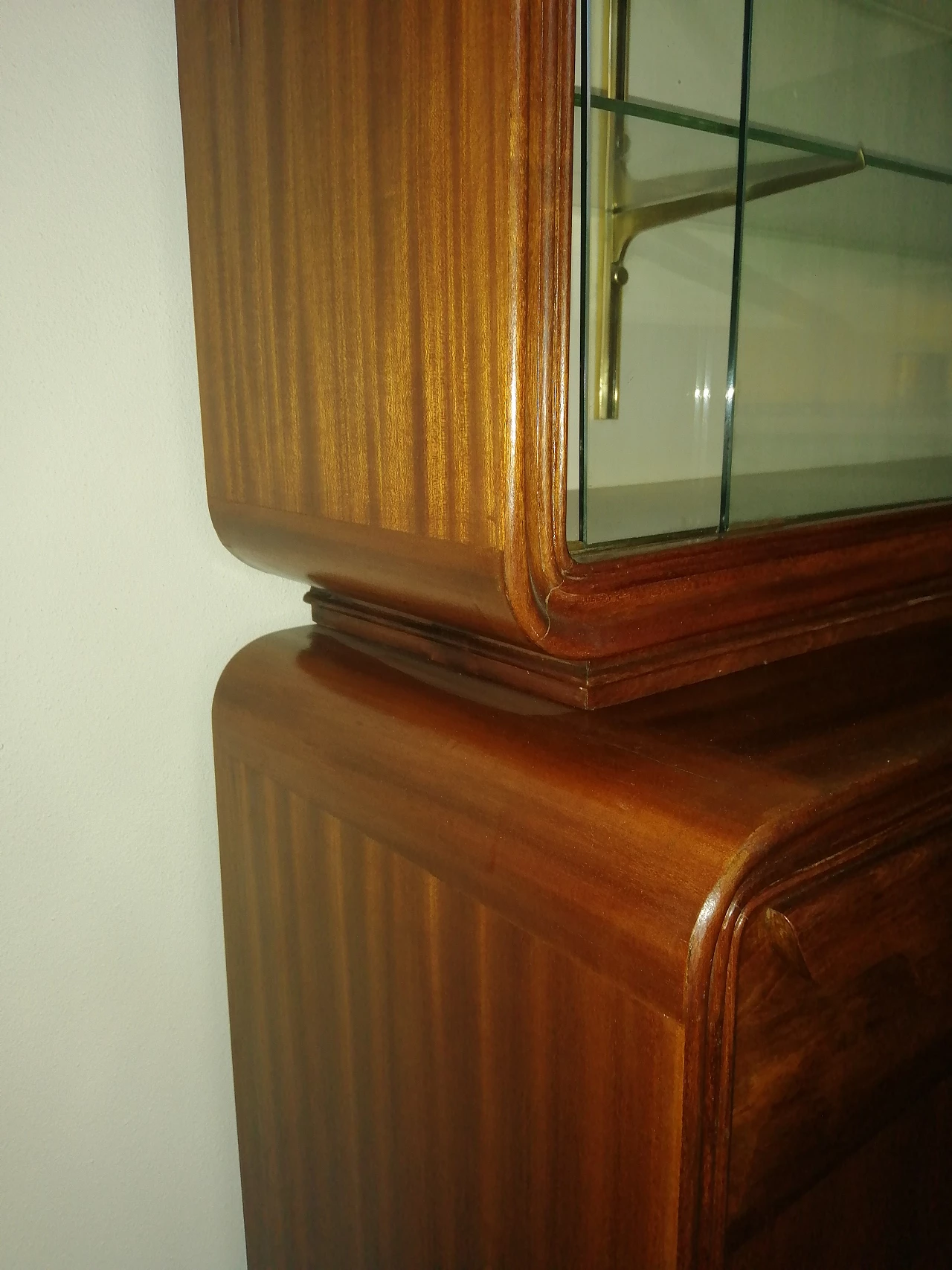 Apothecary sideboard with display case, 1940s 2