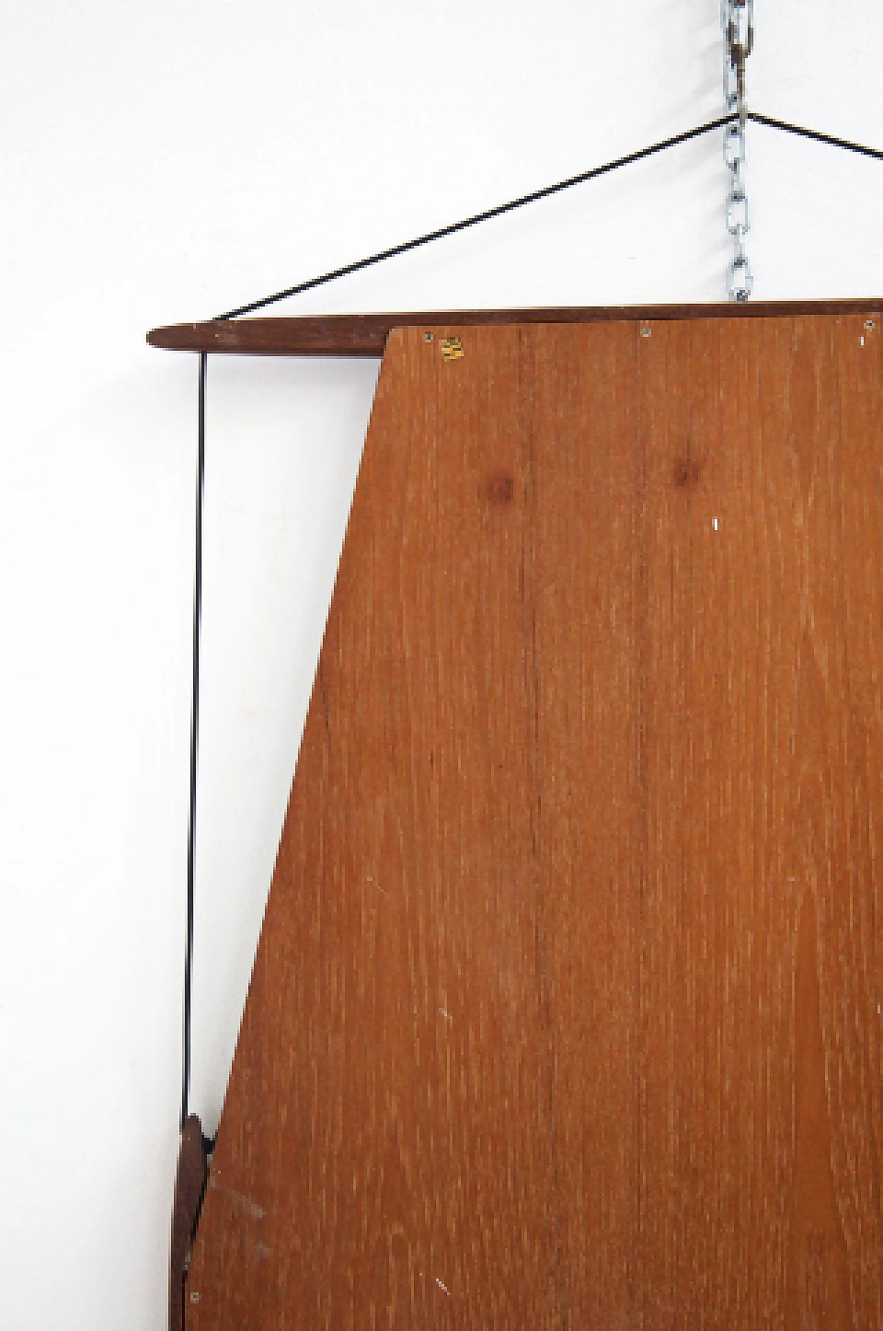 Specchio da parete in legno di Ico Parisi, anni '60 9
