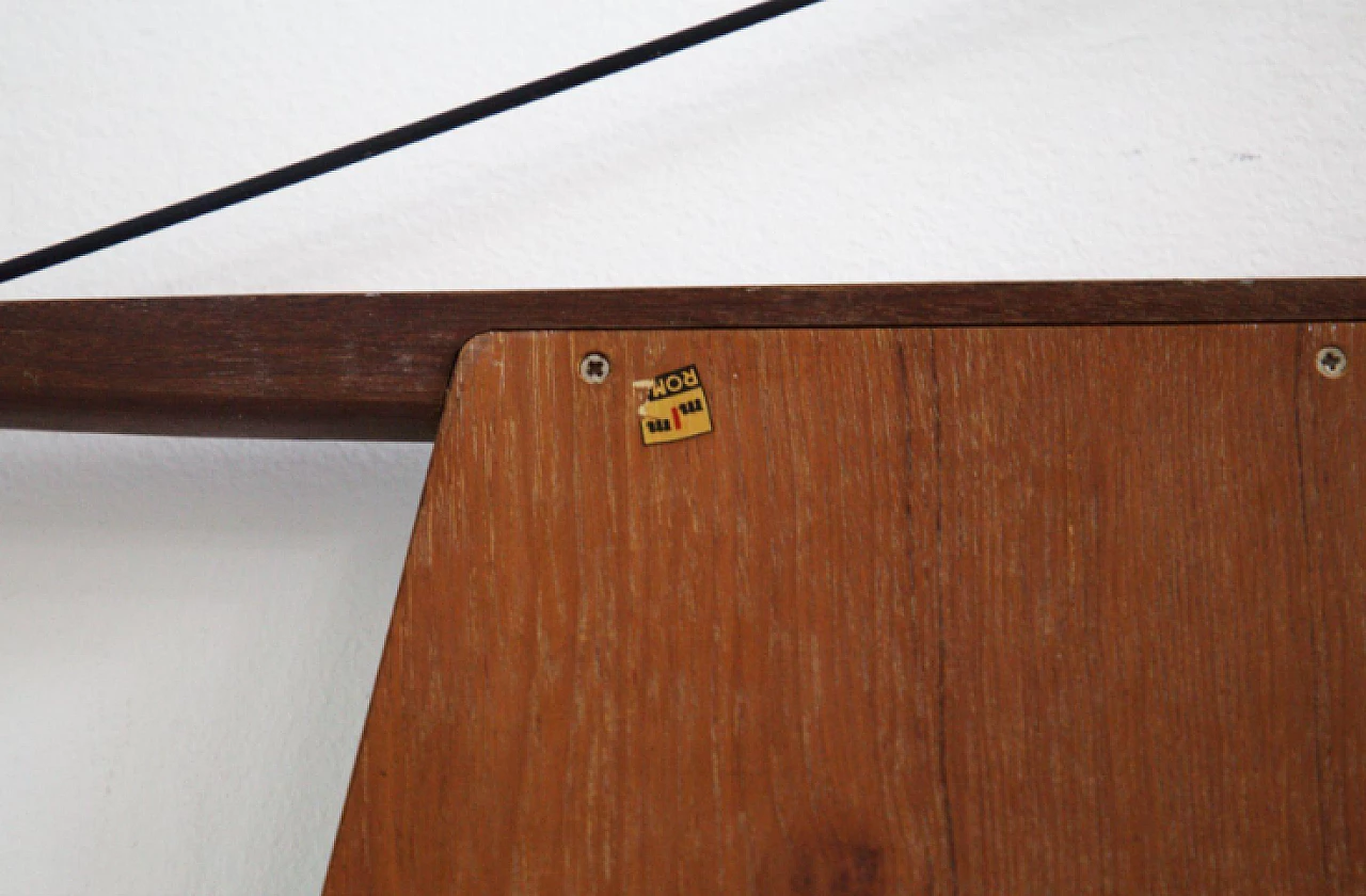 Specchio da parete in legno di Ico Parisi, anni '60 10
