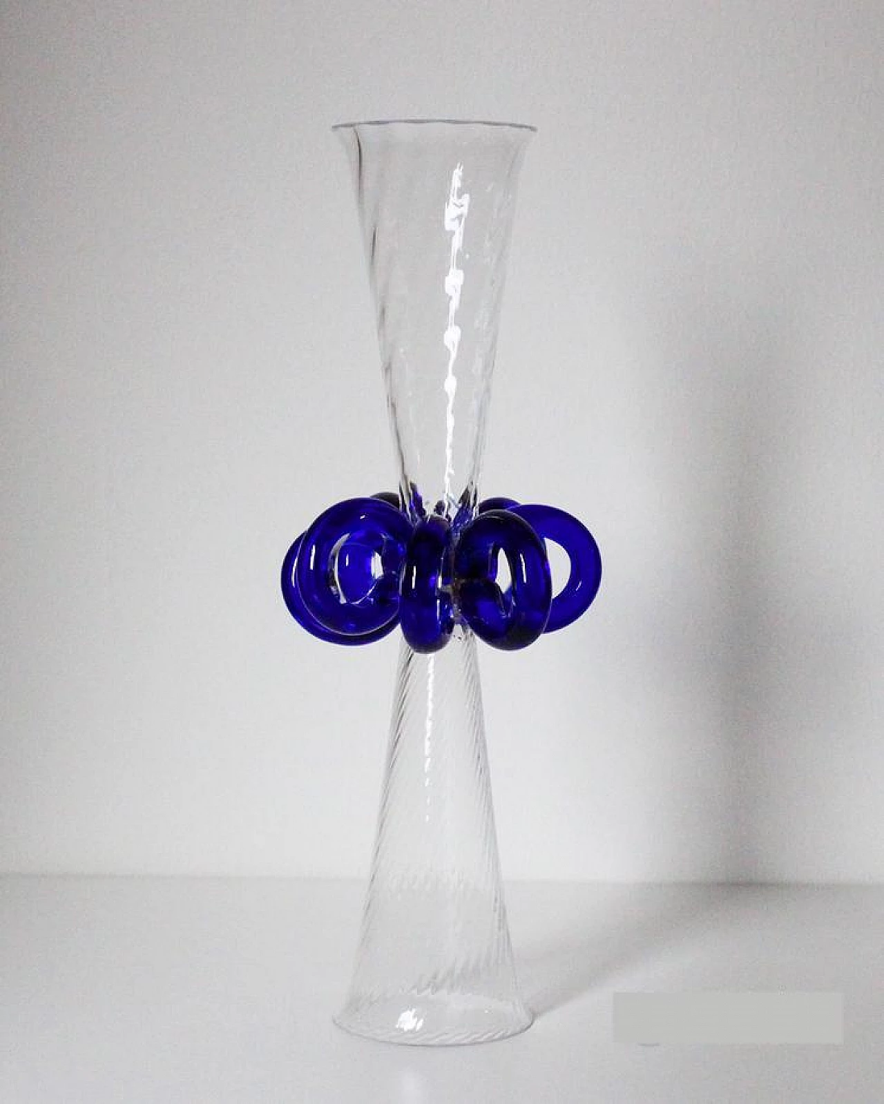 Bagatti Valsecchi blown glass beaker by Borek Sipek for Driade, 1980s 5