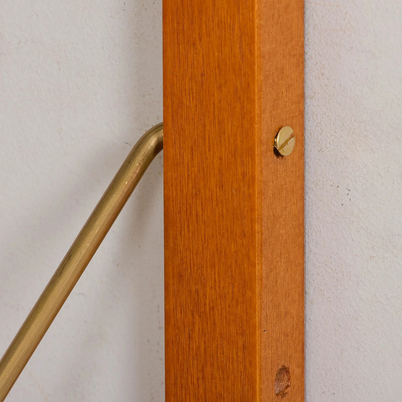 Hanging bookcase with desk in the style of Preben Sorensen, 1960s 15