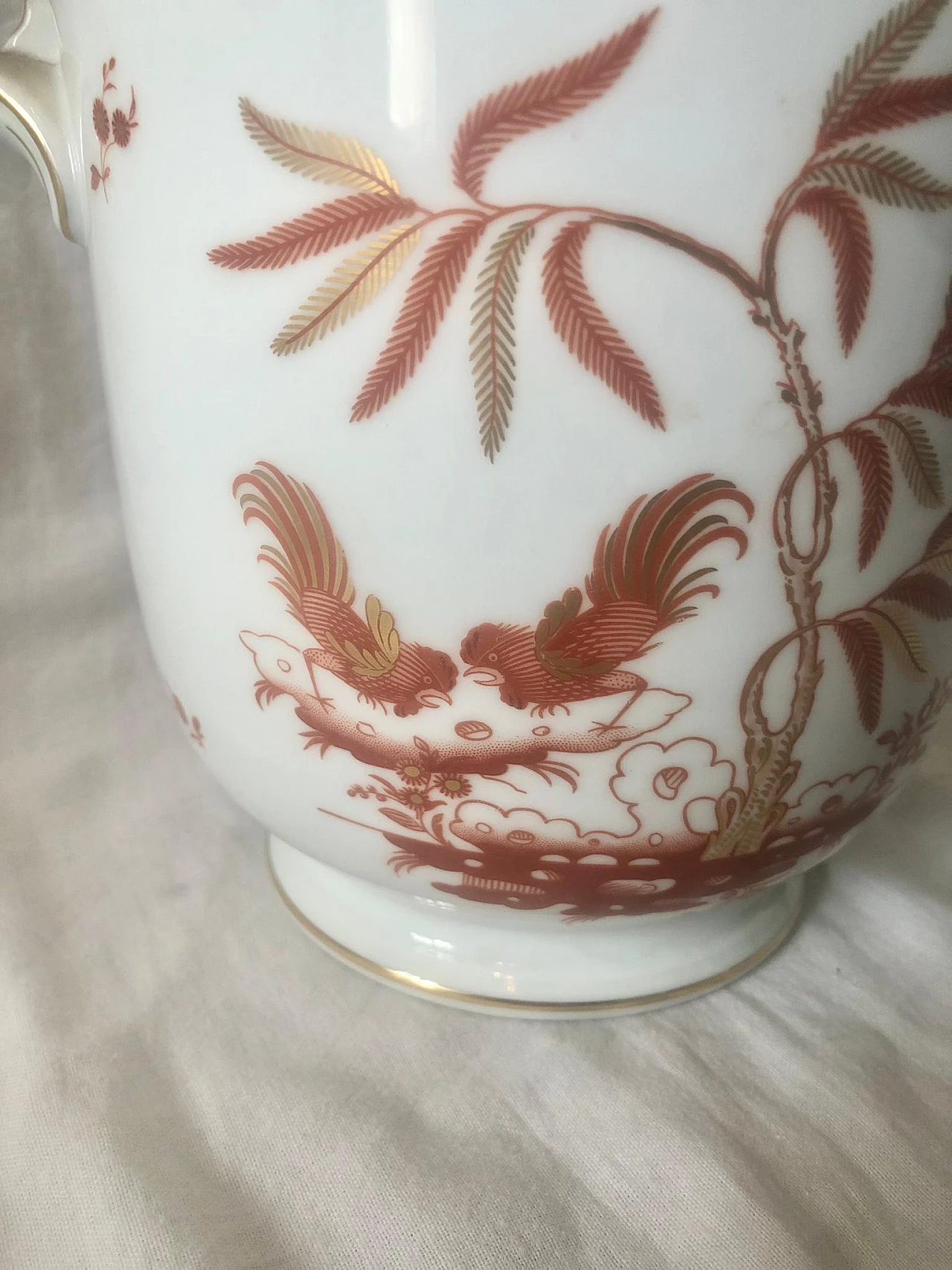 Painted ceramic cachepot by Richard Ginori, 1950s 6