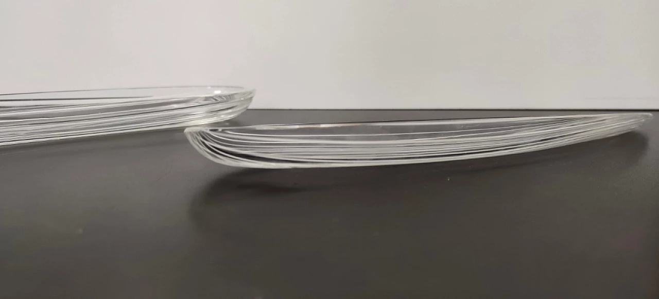 Pair of glass centerpieces by Livio Seguso, 1970s 8