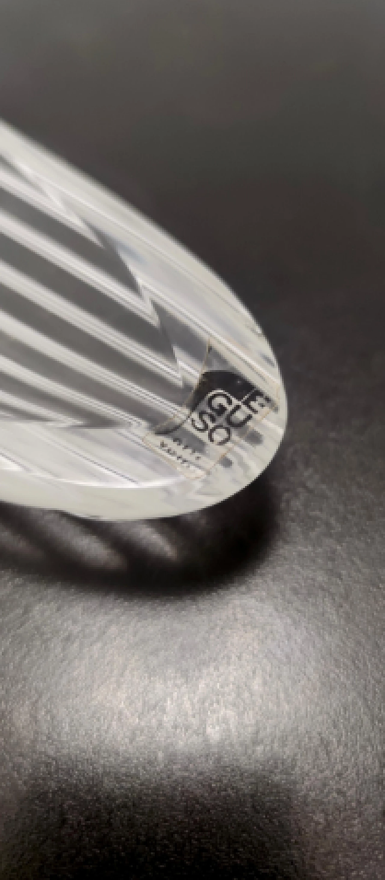 Pair of glass centerpieces by Livio Seguso, 1970s 10